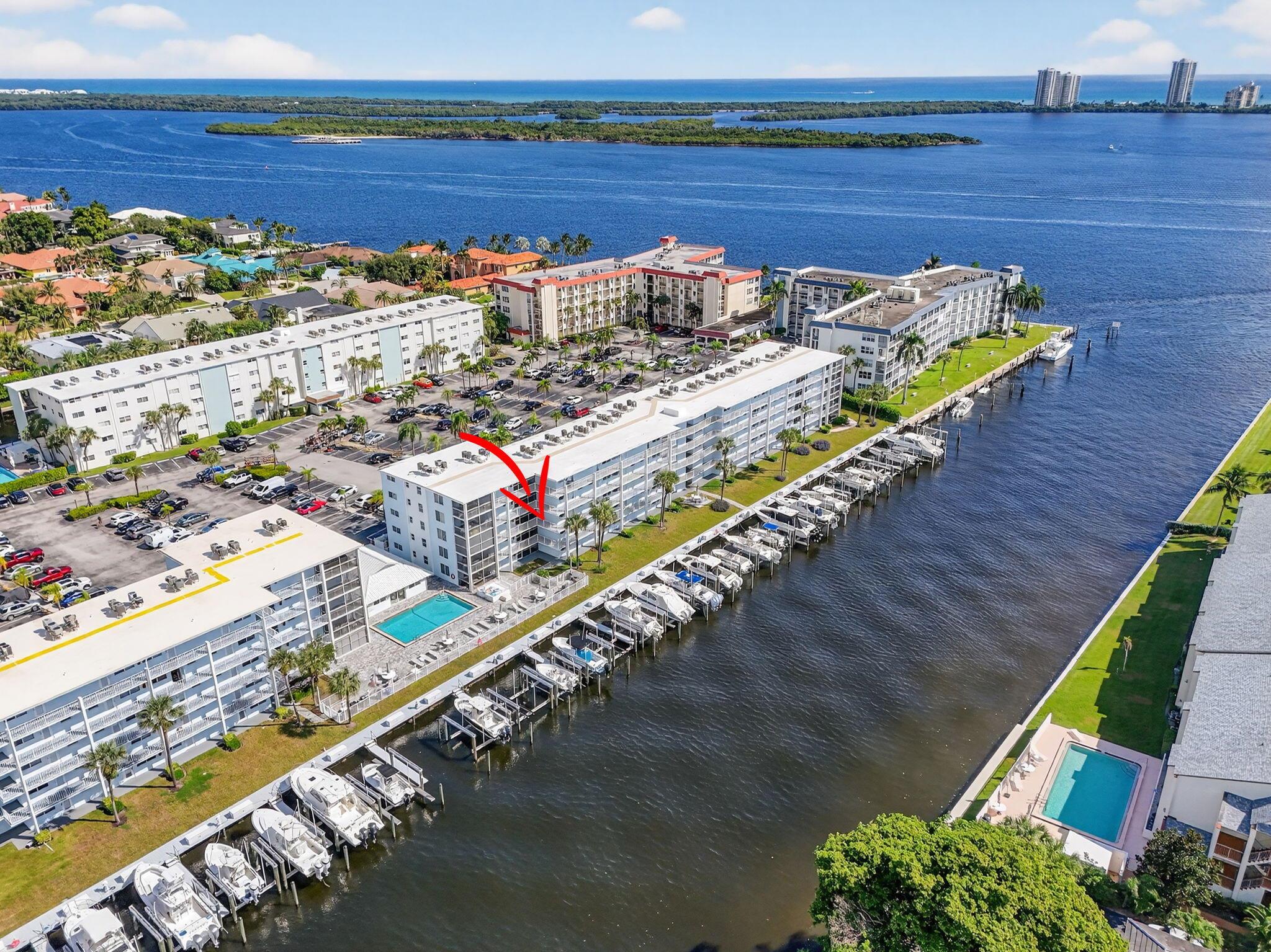 Live in Paradise! Wake up to breathtaking sunrises and unwind with stunning sunsets in this beautifully updated 1-bedroom, 1-bath condo overlooking the sparkling waterways of North Palm Beach. Enjoy brand-new laminate flooring, an updated kitchen and bathroom, and fresh paint throughout--no carpet anywhere! Relax by the pool, fire up the Weber grills for a waterfront cookout, or explore nearby beaches, waterfront restaurants, and boutique shops. Boat slips can be purchased or rented upon availability. Just minutes from the North Palm Beach Country Club, where residents enjoy discounted memberships. This is Florida living at its finest!