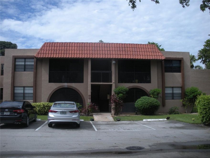 WELCOME TO THE PINES OF SPRINGTREE. THIS PROPERTY IS A 2 BEDROOM 2 BATH CORNER UNIT THAT FEATURES A VERY SPACIOUS FLOOR PLAN. OPEN LIVING/DINING AREA. LARGE MASTER BEDROOM W/ WALK-IN CLOSET.TWO HUGE SCREENED IN PATIOS. BACK PATIO HAS STORAGE CLOSET. JUST STEPS FROM THE POOL. (EXCLUDED FROM SALE:WASHER & DRYER, CEILING FANS IN BACK PATIO, FRONT PATIO & LIVING ROOM.CHANDELIER IN DINING ROOM ALSO BELONGS TO TENANT AND DOES NOT CONVEY).