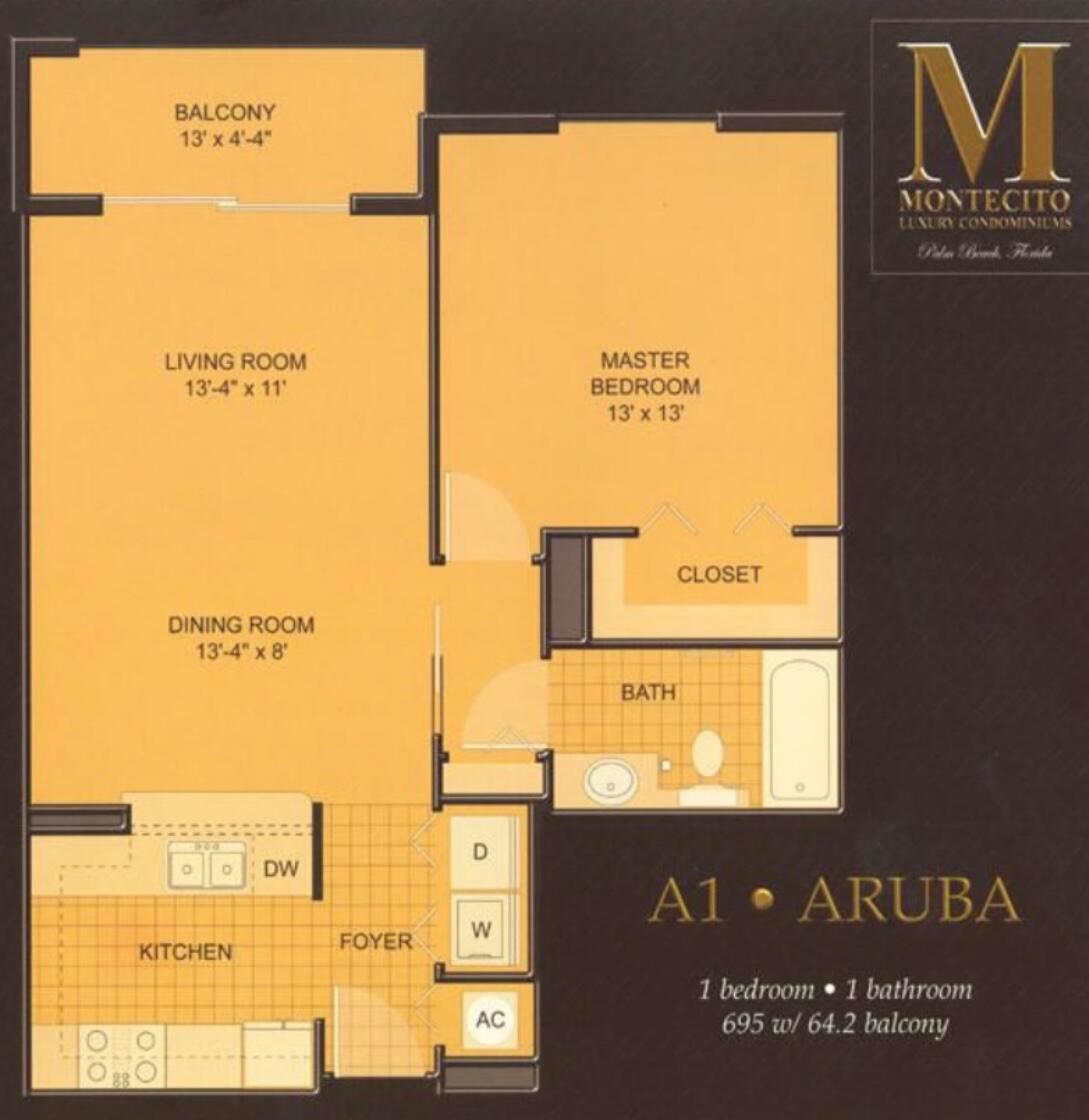 MONTECITO PALM BEACH COND - Residential Lease