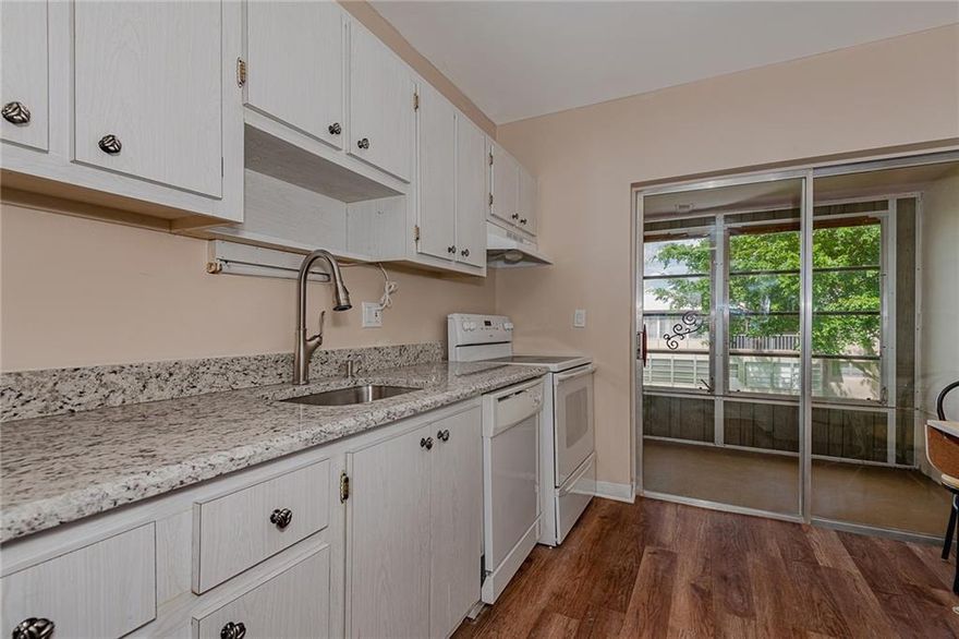 ADULT COMMUNITY (55+) CONVIENTLY LOCATEDTO TO PUBLIX,DRUG STORES,BUSES,AND SHOPPINGD. UNIT IS NICELY UPDATED WITH NEW WATERPROOF VINYL FLORING WITH NEW GRANITE COUNTER TOPS,SINKS AND FAUCETS.ENCLOSED BALCONY CAN BE USED FOR EXTRA BEDROOM OR OFFICE/FLORIDA ROOM.fREAHLY PAINTED, BRAND NEW AC, WARWE HEATER. READY TO MOVEIN.ASSOCIATION REQUIRES 20% MINIMUM DOWN PAYMENT.