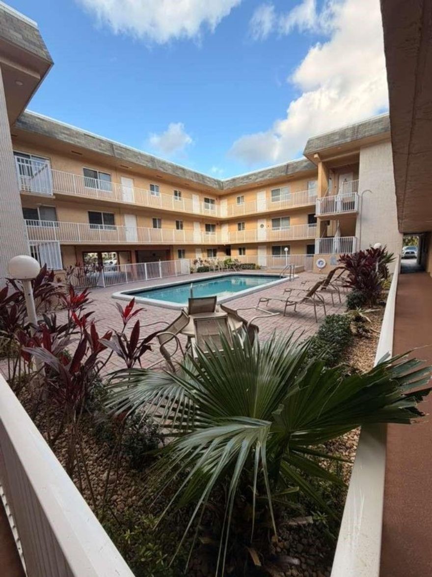 Beautifully maintained and spacious corner unit featuring Large 2 bedrooms with lots of closet space and 1.5 bathrooms. This unit offers impact glass, fresh interior paint, and tile flooring throughout. Major upgrades include a brand-new A/C and water heater, a fully renovated bathroom, and new kitchen appliances.Located in the heart of Pembroke Pines, just minutes from I-595, Pembroke Lakes Mall, and the dining and shopping along University Drive. The building has completed its 40-year recertification.Investor-friendly — unit can be rented immediately.