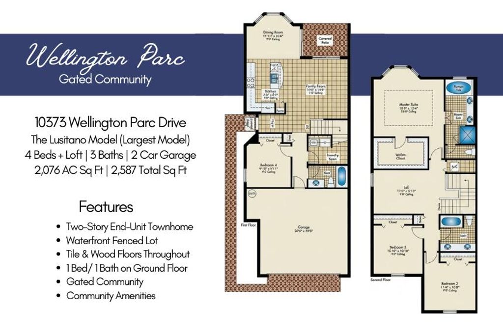 Photo of 10373 Wellington Parc Drive, Wellington, FL 33449 (MLS # B26034147)