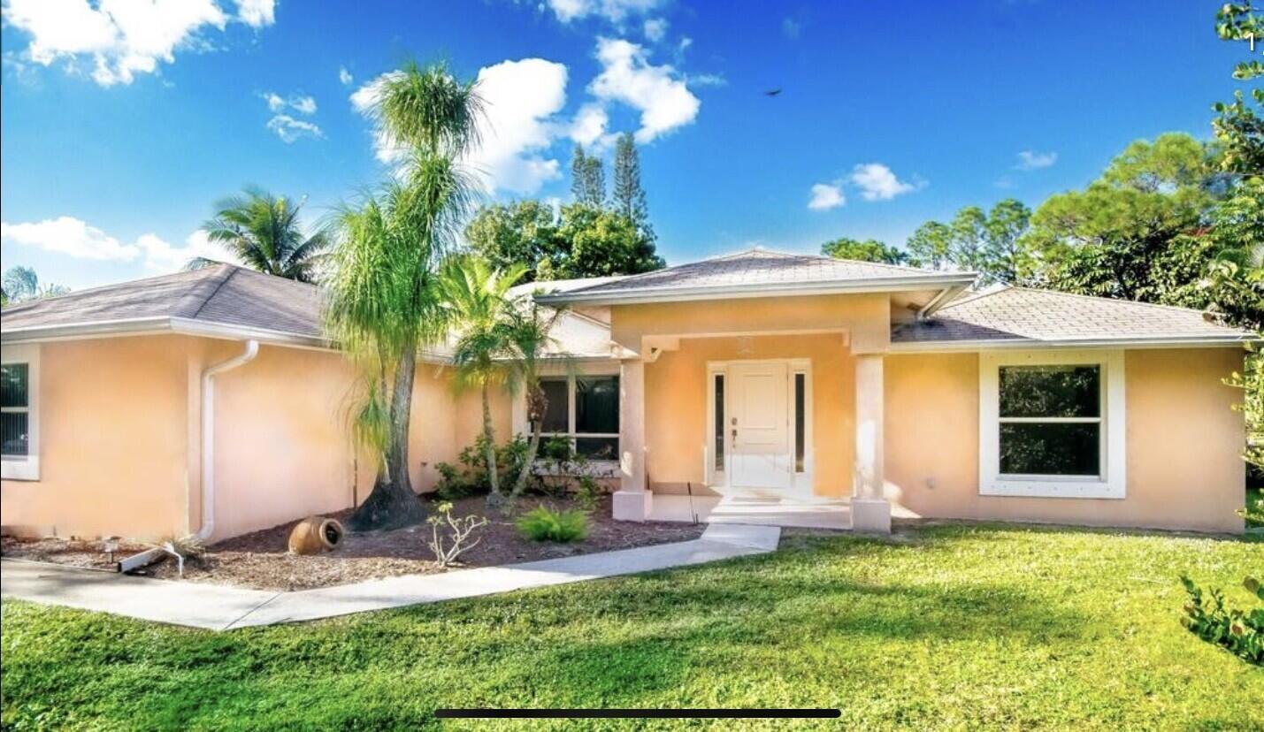 🌴 Stunning Jupiter Farms Home for Rent! 🌟🏡 Property Highlights:3 Spacious Bedrooms2 Full Bathrooms2-Car GarageLocated on a large corner lot in desirable Jupiter Farms.✨ Upgrades You'll Love:Modern kitchen with upgraded countertops and stainless steel appliances.Beautifully updated bathrooms with stylish fixtures.Fresh paint and updated flooring throughout.Light-filled, open-concept living spaces perfect for entertaining or relaxing.🌳 Outdoor Features:Expansive yard with mature trees and plenty of room for outdoor activities.Quiet, peaceful neighborhood with a country feel but close to everything.📍 Location Perks:Easy access to top-rated schools, shopping, dining, and stunning Jupiter beaches.Perfect fo