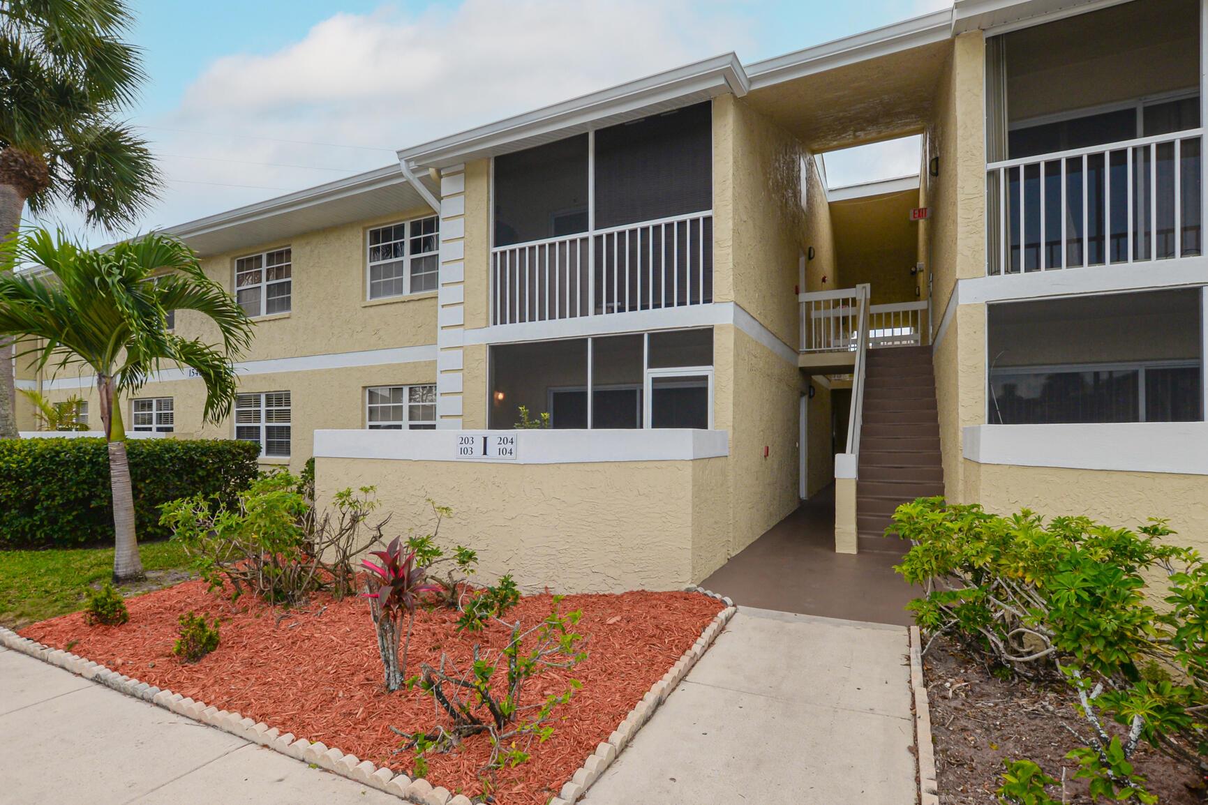 Two bedroom, two bathroom first floor condo in the highly desired community of Midport 2. Freshly painted on the inside and out, this unit offers a spacious and functional layout, providing a solid foundation for customization. This unit features a well-designed floor plan allowing for a variety of design possibilities. Its prime location offers convenient access to the downtowns of Jensen Beach, Stuart and Fort Pierce, making it a promising choice for those seeking the Treasure Coast lifestyle with a property to tailor to their preferences. Small pet friendly. First, Last & Security to move in.