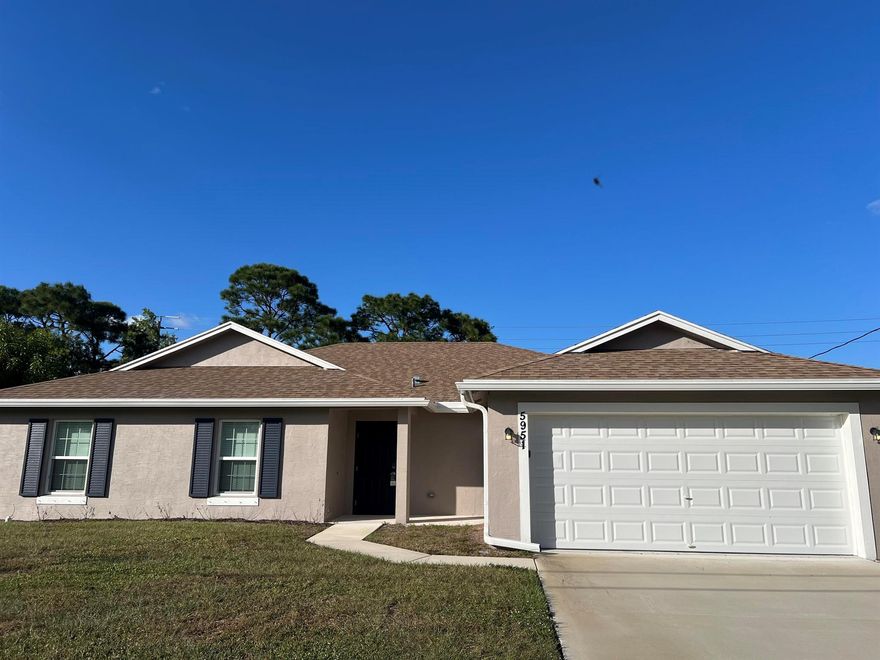 This beautiful 4 bedroom, 3 bath home has all the and whistles! This home has never been lived in and is conveniently located right down the street from The Mets Stadium, St Lucie West, IRSC, and I-95. This home has stainless steel appliances, tile in common areas, and brand new carpet in the bedrooms. The kitchen also has granite countertops and a huge island! This home has 2 master suites so there's plenty of space! Don't miss your opportunity to rent a little piece of Paradise!