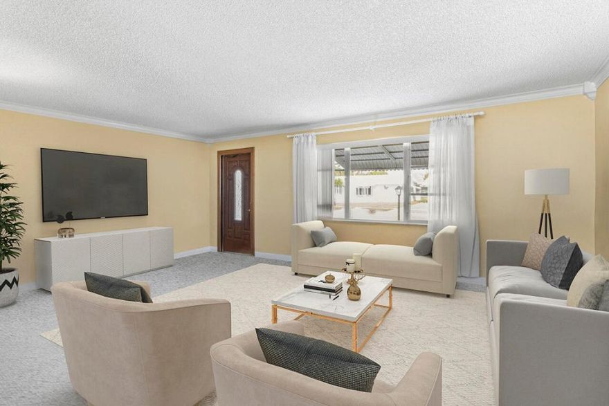 Motivated Seller | Spacious, Low-Maintenance Living in Leisureville of Boynton Beach, FL 

Enjoy the comfort, space, and lifestyle you've been waiting for in this one-of-a-kind 2-bedroom, 2-bath home with a 1-car garage, featuring 1,584 sq ft—one of the largest floorplans in the community. Designed with a split layout, this home offers privacy for guests, flexibility for hobbies or a home office, and easy everyday living.
Step outside to your private patio overlooking peaceful green space, the perfect setting for morning coffee, relaxing afternoons, or evening breezes. The home is priced to reflect the age of the roof and is being sold AS IS, allowing you to update and personalize at your own pace. Big-ticket items are already handled with a new A/C (2023) and updated electrical panel. Located in the highly desirable Leisureville community, residents enjoy an exceptional 55+ lifestyle with a low HOA that includes three clubhouses, pools, fitness rooms, social clubs, lawn care, irrigation, and an 18-hole par-3 golf courseall designed for active, worry-free living.

Just minutes from the beach, shopping, dining, and medical facilities, this home is ideal for seasonal residents, snowbirds, or those looking to downsize without sacrificing space.

A rare opportunity to enjoy space, value, and lifestyle in one of Boynton Beach's most established communities. Schedule your private showing today.