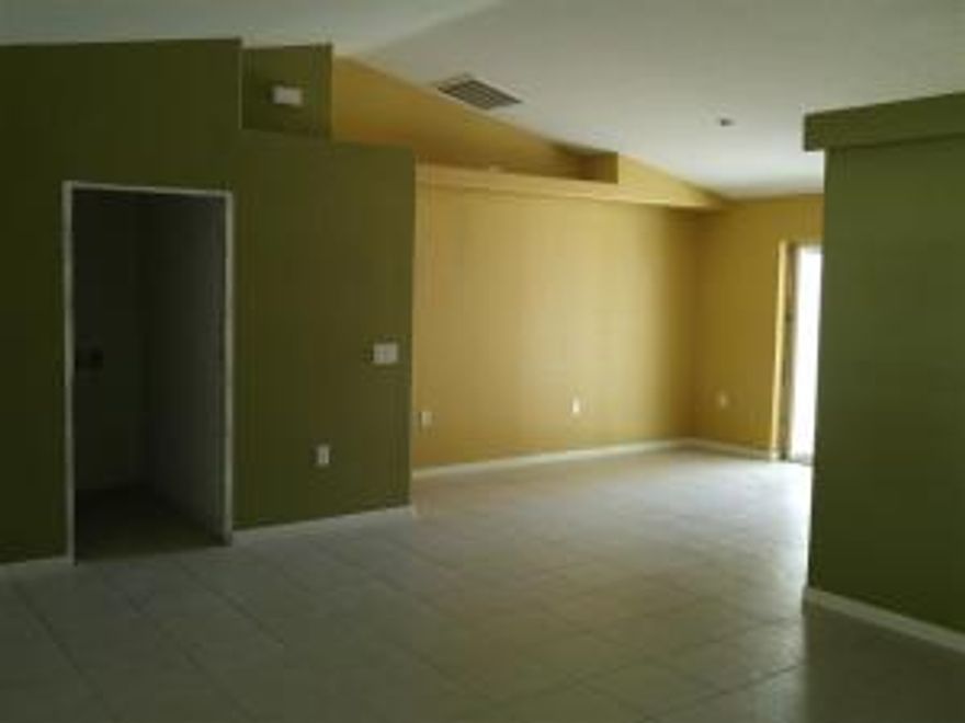 HUD case #094-572306.  HUD owned home sold As Is.  3 Bedroom 2 bathroom home, nice open floor plan with ceramic tile in the main living area, Master bathroom has a roman tub & walk in shower, Large screened patio in back & covered front porch,  Equal Housing Opportunity.