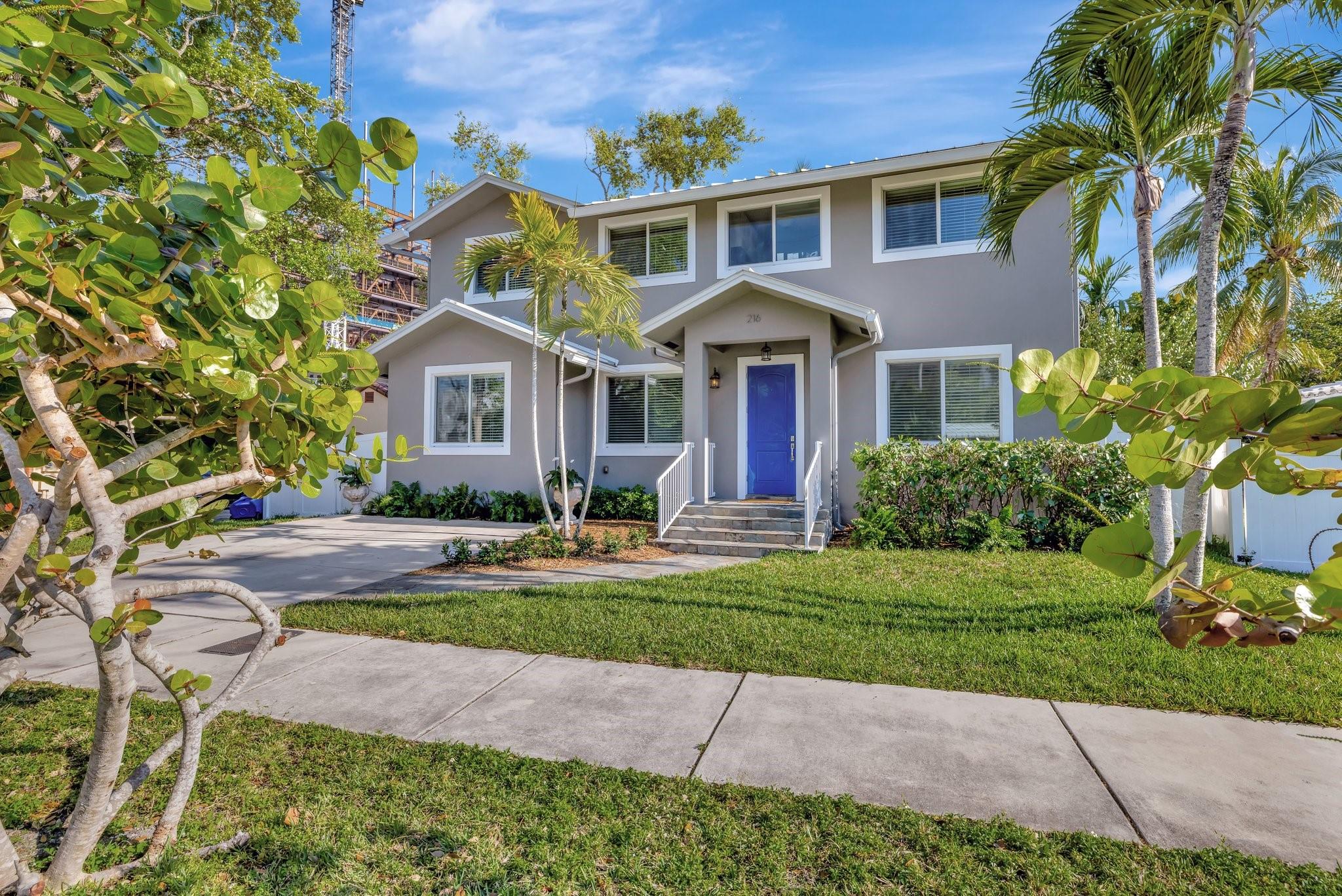 NEWLY PRICED just in time for the weekend! Live the downtown lifestyle, walking distance to everything! Nestled along the picturesque Tarpon River, this exceptionally crafted 4 bed/ 3 bath home offers the perfect blend of modern luxury and timeless charm without the hassle of HOA . Built in 2015 & located just steps from the vibrant Las Olas Blvd, this home provides an unbeatable combination of convenience & WF living. From the moment you enter, the inviting craftsman-style architecture draws you in, seamlessly flowing to the rear of the home where breathtaking floor-to-ceiling windows frame serene river views. The soaring ceilings in the family room and kitchen create an open, airy ambiance, perfect for both entertaining and everyday living. Upgrades galore this property is a must see!