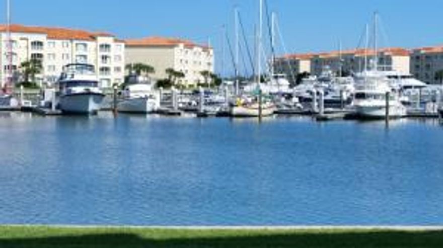 This 1st floor seasonal boasts the Florida while overlooking the Marina and all its boats!  This unit is vacant and ready to show!