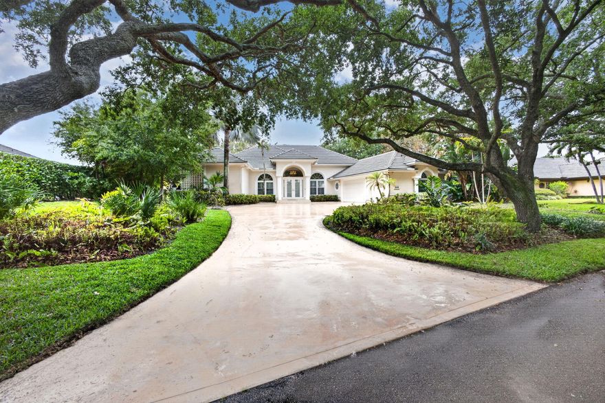 Located in the Highly Desirable Guard Gated Community of Heritage Oaks, this Single-Story CBS Pool Home sits on a .57 acre Lot, Offering Privacy & Endless Potential. Featuring 3 Bedrooms, 2.5 Baths, 3-Car Garage w/Dedicated Office & Impact Windows and Doors Throughout. The Layout is Ideal for Both Everyday Living & Working from Home. The Oversized Family Room & Light-filled Living Spaces Create a Welcoming Setting for Entertaining. Step outside to a Private Backyard with an Oversized Pool & Expansive Patio Perfect for Enjoying the Florida Lifestyle. Additional Features Include 2013 Roof, Stone & Wood Floors Throughout, 2 AC's 2016 & 2025, 2017 Water Heater & an Oversized Driveway for Ample Parking. Move right in & Make it your Own.  Sold As Is!