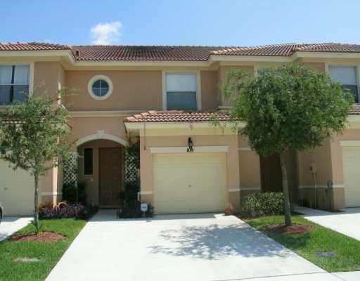 Beautifully 2/2.5 and 1 car garage Town home, separate laundry on the 2nd floor, highly in demand subdivision in the center of all you could wish for!!!Shopping, restaurants, close to Waterpark, Schools, South Florida Fair grounds, easy access to major international airport-Gated community -Pool- and other great amenities. There are 2 neighborhood pools, basketball court, 2 play areas, and easy walk to Calypso Bay Waterpark. Amazing location in the heart of Royal Palm Beach.