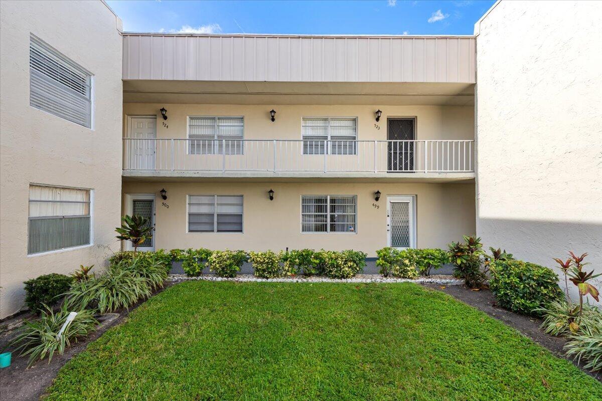 This 2-bedroom, 2-bathroom condo, located in a 55+ community in Delray Beach. Situated in a peaceful, well-maintained community, this condo is perfect for those seeking affordable, low-maintenance living. The community boasts two 18-hole golf courses, swim, tennis, and an exercise studio. There is also a manned gate, security features, and a courtesy shuttle for your comfort and convenience.