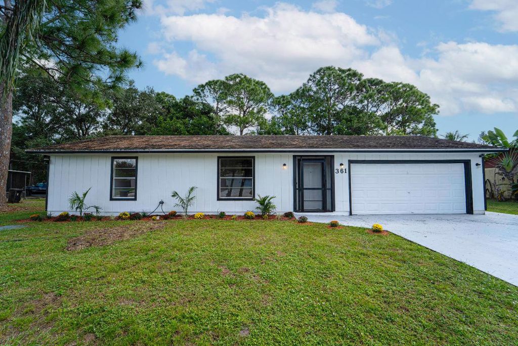 Photo of 361 NW Aurora Street, Port Saint Lucie, FL 34983 (MLS # R11135329)