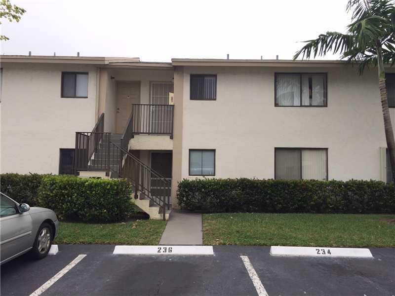 Don't miss this opportunity to own this 2br/2ba first floor unit with screened patio. Completely Remodeled! Features granite countertop and stainless steel appliances! Freshly Painted! Tiled throughout! All Ages welcome! Close to shopping, main roads and public transportation.