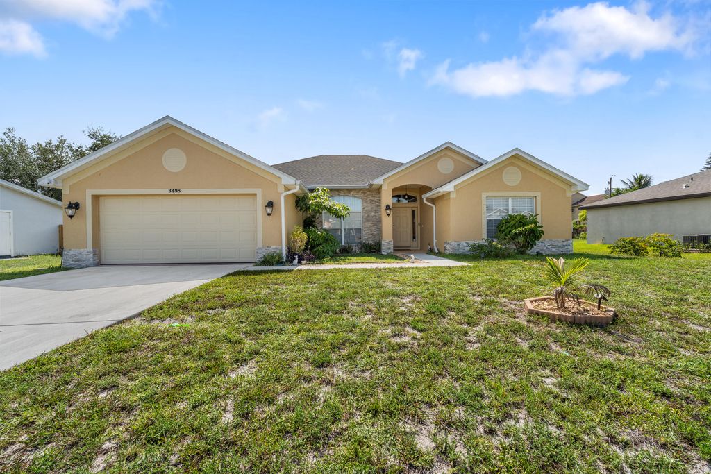 Photo of 3498 SW San Giorgio Street, Port Saint Lucie, FL 34953 (MLS # R11108855)