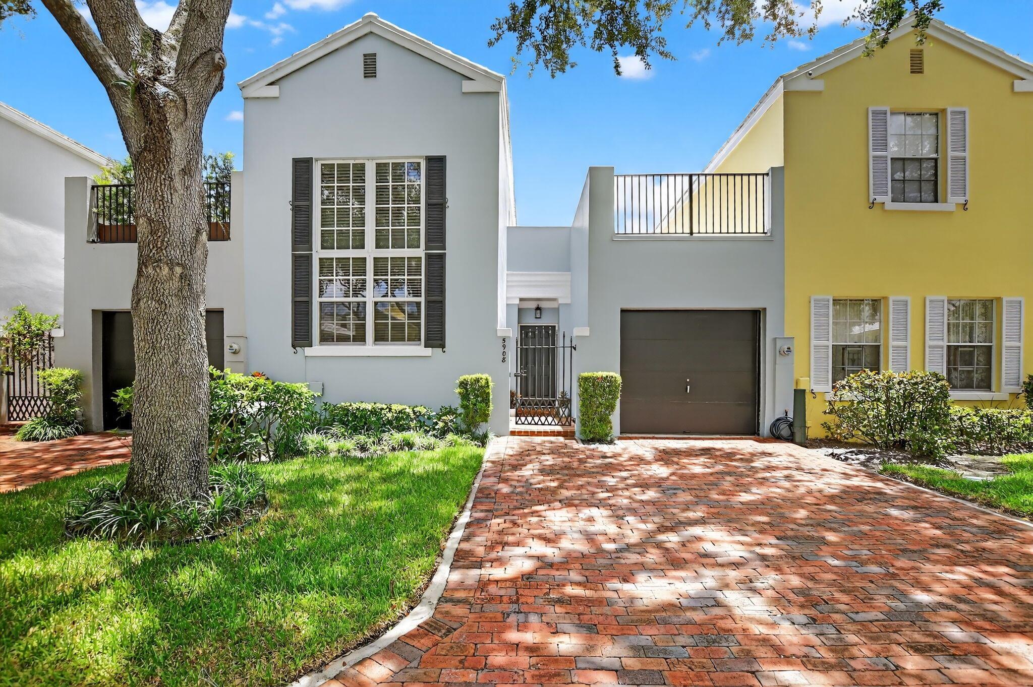 Own this wonderful home in the AWARD WINNING community, CHARLESTON PLACE of Boca Raton! Move-in ready and immaculately kept, 3-bedrooms, 2 1/2 bathrooms, with the primary suite located on the first floor. Luxury Vinyl Flooring has been installed throughout the main living areas and on the second floor. Recent updates include LED lighting, water heater & air conditioner from 2023, washer & dryer - 2025, Roof from 2021. An enclosed patio on the main floor offers extra space to use as an office, gym, playroom, etc. There is an additional private outdoor courtyard.2nd floor features a huge open balcony, perfect for morning coffee or evening sunsets. Don't miss the opportunity to own a home in one of Boca's most sought-after communities close to shopping, dining, fitness and excellent schools