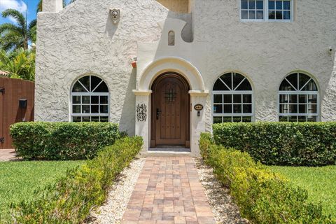 A home in West Palm Beach