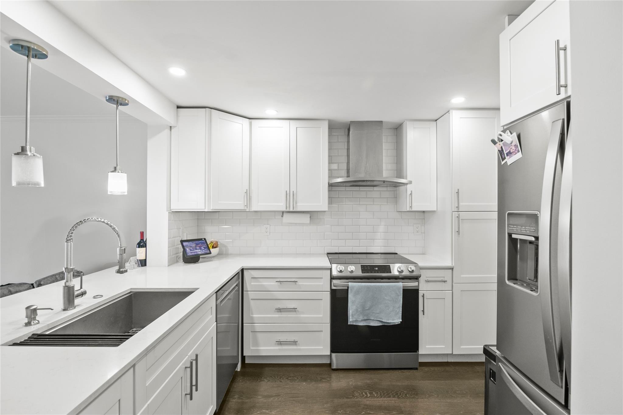 Completely renovated unit in the highly sought-after Cypress Bend! This spacious 2-bed, 2-bath condo features a modern open kitchen, SS appliances, updated bathrooms, and luxury vinyl flooring throughout. Enjoy serene water views, great amenities, and a prime Pompano Beach location just minutes from shopping & dining. 6 miles to the beach.