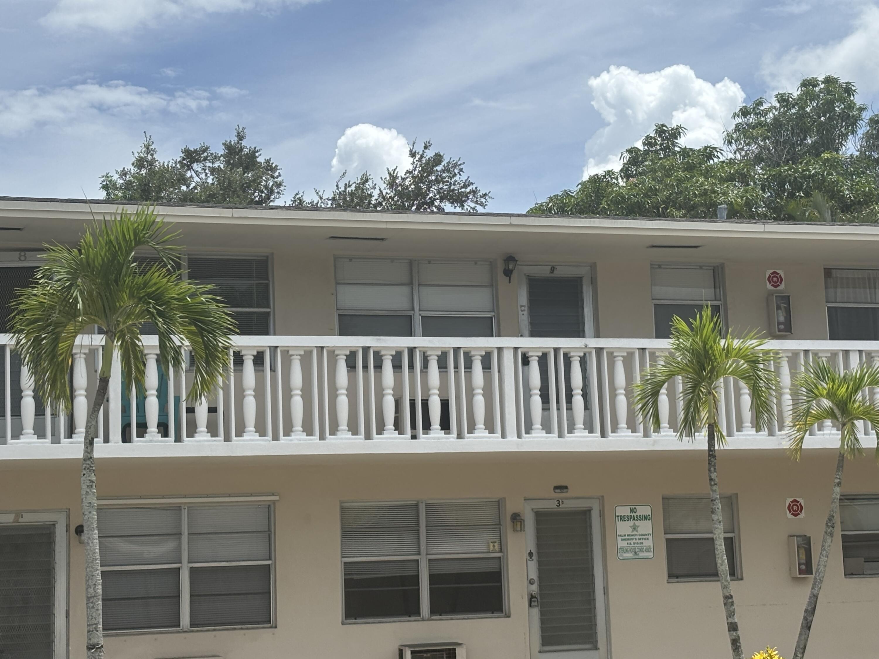 This catwalk condo is SO close to downtown Lake Worth Beach! TriRail, intracoastal, ocean beach, multiple parks, shopping, dining, culiture and more!! Enjoy the downtown life at Sterling House! This one bedroom one bathroom unit is updated and has new floors! Laundry on the property and assigned off-street parking. Water included! Last month may be waived for applicant with very good credit. Apply now!