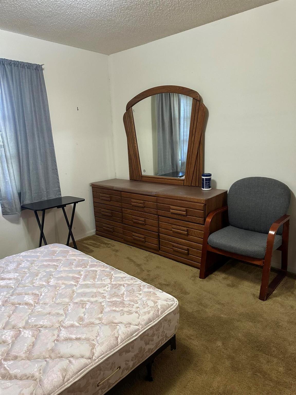 House is shared with 2 separate bedrooms available for rent that share a bathroom, kitchen, living and garage.1 bedroom is 12X12 for $950 a month2nd bedroom is 10X11 for $700 a month