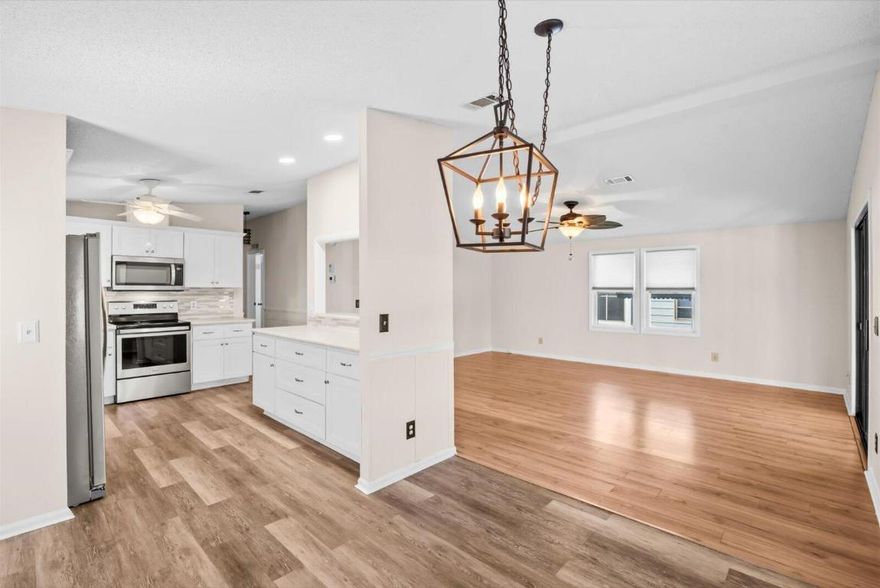 Welcome to your move-in ready slice of paradise in the highly desirable Savanna Club 55+ community! This affordable 2 BR, 2 BA home checks all the boxes—and then some.
Enjoy peace of mind with a 2016 roof and 2017 A/C, plus newer kitchen, updated baths, stylish flooring, and a bright enclosed lanai that's perfect for morning coffee, evening cocktails, or showing off your Florida tan. This home is clean, comfortable, and ready for you to unpack and start living—no projects, no stress. 
Whether you're ready to downsize, snowbird smarter, or finally enjoy Florida living full-time, this home delivers value, comfort, and fun in one fantastic package.
Come see it today because affordable living never goes out of style! Land Lease Property