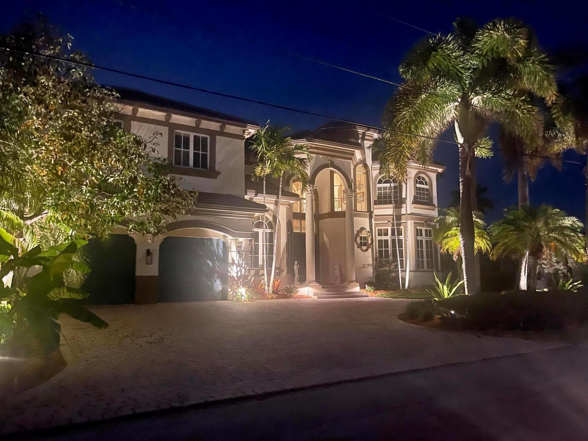 MAGNIFICENT DEEPWATER ESTATE WITH OVER 6400 SQ FT OF AIR CONDITIONED PERFECTION! THIS GORGEOUS HOME IS UPGRADED AND READY TO MOVE IN! CONTINUED BELOW CIRCULAR DRIVE AND A 2 CAR GARAGE THAT HAS A SEPERATE AIR CONDITIONED SPACE FOR 2 CARS. W/ A LIFT. THE RESORT STYLE POOL AREA HAS A BEACH ENTRY POOL WITH ROCK WATERFALL,CABANA BATH, AQUA LINK, AND A COVERED, FULLY EQUIPED SUMMER KITCHEN.THE BOAT DOCK LOCATED ON 90 FT OF WATER THAT WILL ACCOMODATE UP TO A 65 FT BOAT W/ WATER & ELECTRIC FOR 2 BOATS. IMPACT WINDOWS AND DOORSCENTRAL VAC, MEDIA ROOM W/ 70 INCH SONY, CABLE AND SATEL, (see supplement for full remark4 ZONE A/C-HEAT,GOURMET KITCHEN WITH LOTS OF GRANITE COUNTER SPACE,DOUBLE OVEN W/ A SEPERATE WARMING DRAWER, GAS COOK TOP PRE WIRED W/ 220, WALK IN PANTRY, 2ND FLOOR MORNING KITCHEN,S