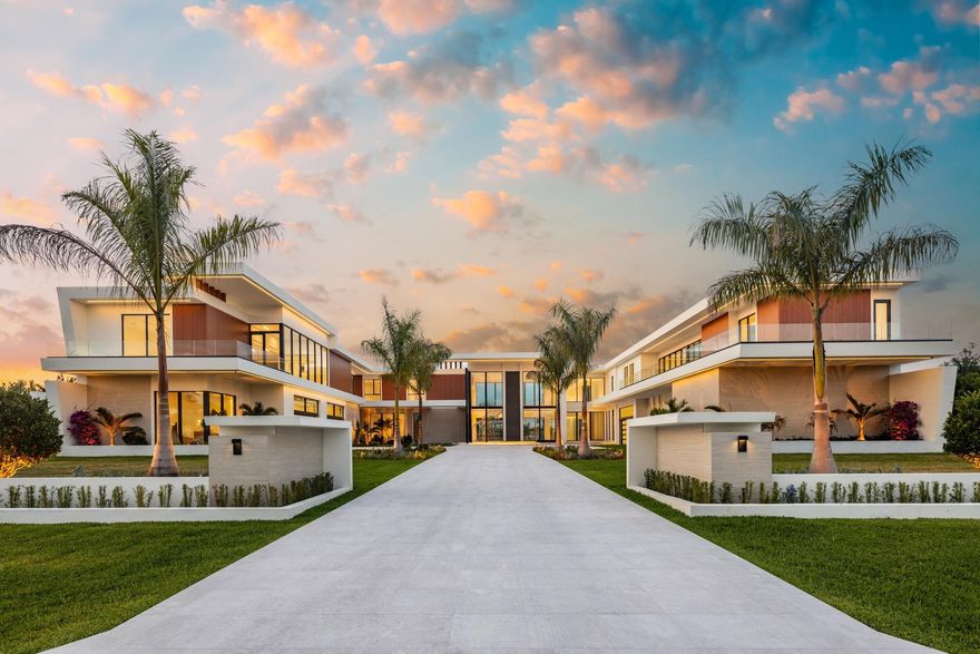 Set behind double gates in prestigious Landmark Estates and sitting on just under 2.5 acres, this newly constructed ultra-luxury estate by RCR Homes offers 24,000 sq ft under air, a 20-car garage, and embodies true resort-style living. Showcasing unmatched carpentry and craftsmanship, the home features soaring 14' ceilings, custom Italian cabinetry and a striking floating staircase. The chef's kitchen is outfitted with Gaggenau appliances, complemented by a full butler's kitchen with Wolf and Sub-Zero. The expansive primary suite offers a private lounge, and terrace overlooking the pool. Smart home automation by Control4 and Josh AI. Outdoors; a 30x90 pool, spa, and a full summer kitchen with huge covered sitting and dining spaces. CO and scheduled completion in May of 2026.