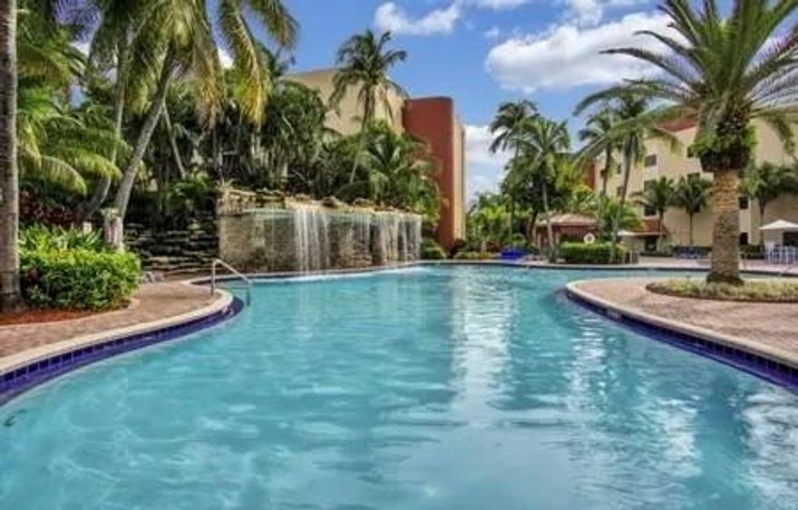 ONLY $99 DEPOSIT! (restrictions apply)**FAST & EASY MOVE IN**LARGE FRIENDLY PETS ARE OK! Unique Junior 1 bedroom with a very spacious living area, separate bedroom area and tons of closet space. Living here is like being on a permanent vacation – the waterfall pool with heated spa and gazebo, full array of resort-style amenities and high-energy ambience of the fitness center, billiard room, racquetball courts and playground are only matched by the comfort and beauty of the residences. With features like walk-in closets, and elegant bathrooms, your ideal home awaits. Located just min from Miami International Airport, FIU and several prominent shopping destinations, including world famous Dolphin Mall