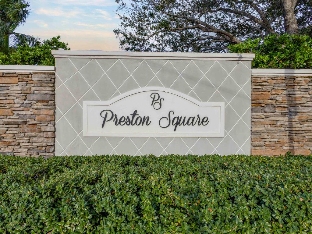 PRESTON SQUARE - Residential Lease