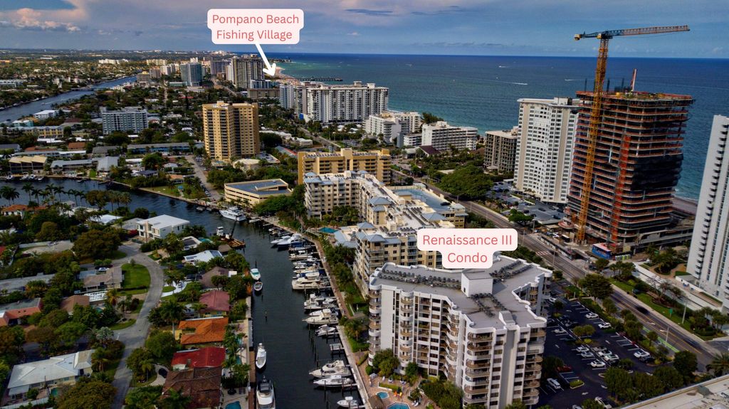 Photo of 1361 Ocean Blvd #808, Pompano Beach, FL 33062 (MLS # B26017427)