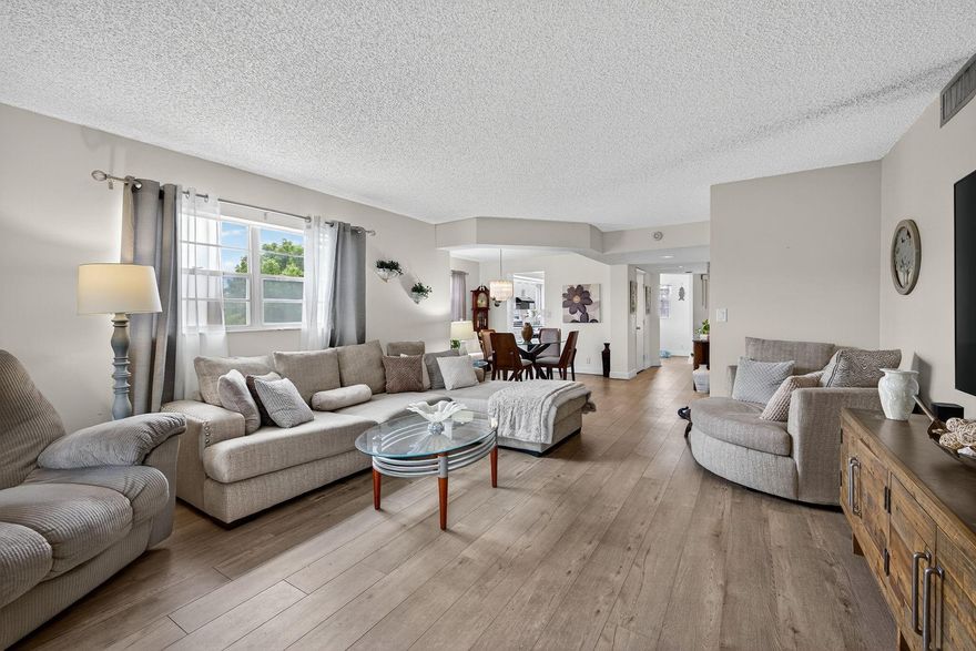 PRICE REDUCED, MOTIVATED SELLER,
Abacos – 2 Bed, 2 Bath Evergreen Corner Unit
Bright and airy corner unit with windows throughout, filling the space with natural light. This beautifully updated 2-bedroom, 2-bath condo features:
Remodeled kitchen with new stainless steel appliances
New flooring in the main living areas and Master Bedrooms
Partially Renovated bathrooms with modern finishes
Newer A/C unit for energy-efficient comfort
In-unit washer & dryer for added convenience
This is more than a home—it's a lifestyle, including, Golf, Pickleball, Live theater, Restaurant and much move
Prime location—walk to the theater, fitness center, and main pool. Don’t miss this move-in-ready gem in the heart of Abacos!

ASSOC REQUIRES 15% & 1 OCCUP 55+