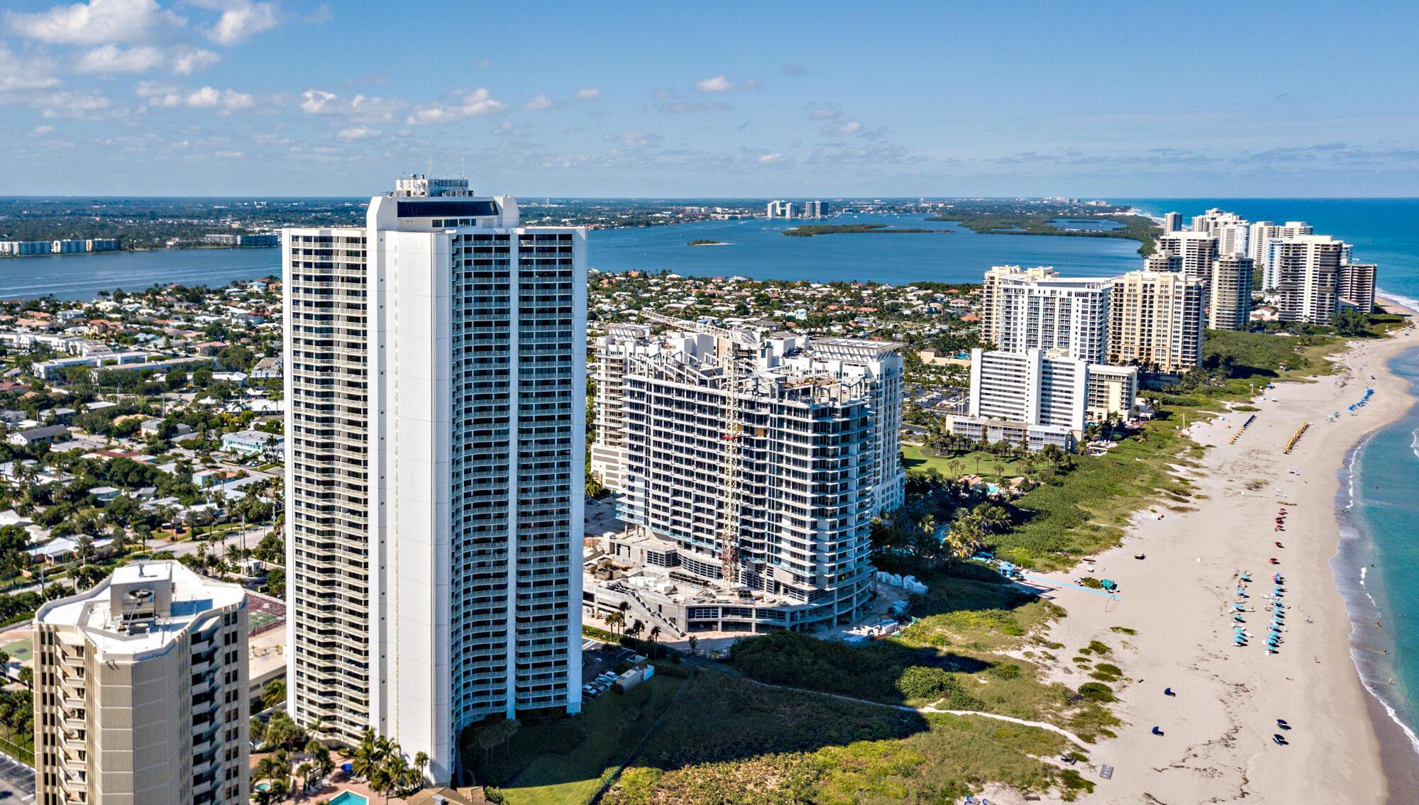 Beautifully fully renovated in 2021, this 2 bedroom 2 bath condo has glorious unobstructed ocean views from every room. Architect/owner. Brand new fully equipped kitchen withoffice alcove and baths. Tasteful and neutral new furniture and linens. Just bring your toothbrush!W/D in Unit. Hi speed internet included. Full access to all Tiara amenities including pool, spa, exercise, tennis, private beach access and full restaurant with optional service to your unit.One parking spot. Prefer full seasonal rental.