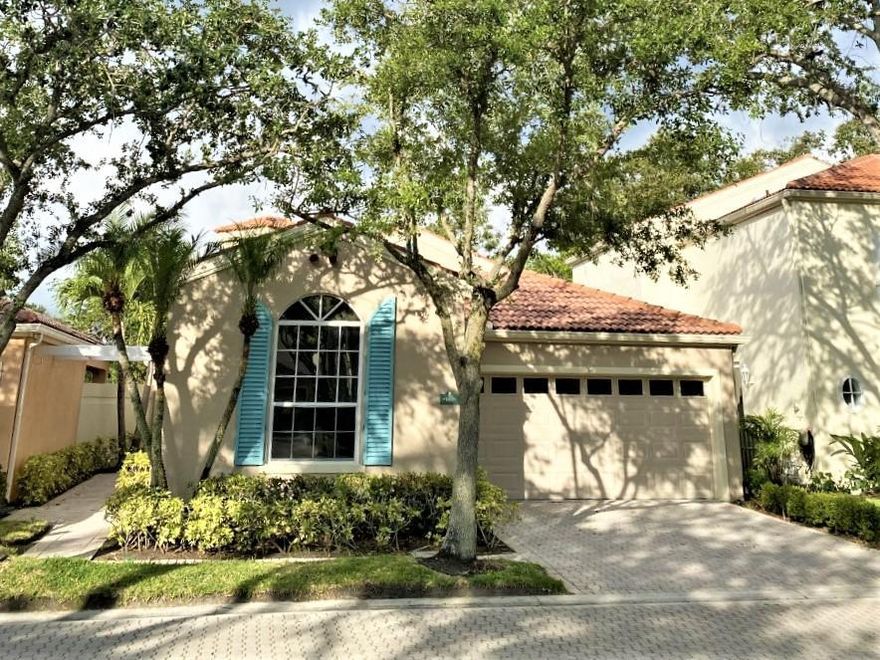 Fairway views from the patio of this 3 bedroom, 2 bath, cbs construction home.  Roof in 2010, hurricane shutters on all windows and doors, 2 car garage and fully furnished.