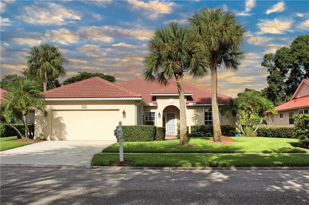 Back on the market—buyer’s financing fell through! Motivated sellers! Beautifully maintained home in a prime location just minutes from beaches, golf, shopping, and dining. Features include an updated kitchen with granite countertops, all-tile flooring, new accordion shutters, a bright sunroom/den under A/C, and a full 2-car garage. Move-in ready and ideal for making new memories. Enjoy carefree living with lawn maintenance handled by the HOA and lighted sidewalks perfect for evening strolls. Don’t miss this opportunity!
