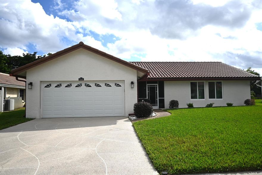 Beautifully updated 4-bedroom, 2-bath home in the prestigious Southwind Lakes community! Renovated with a nice kitchen featuring stainless steel appliances, updated bathrooms, hurricane-impact windows, high ceilings, and bright, open living spaces filled with natural light. Enjoy a spacious, welcoming atmosphere with peaceful canal views and a charming mango tree. Neighborhood amenities include a large pool, playground, basketball and tennis courts. Close to top-rated schools, dining, and shopping at Town Center Mall, The Gardens Mall, and Boca Raton Town Center. Tenant pays all utilities including water, sewer, trash, electricity, cable/internet, lawn care, and renters insurance. Minimum credit score 650 required. Experience comfort, style, and a prime location!