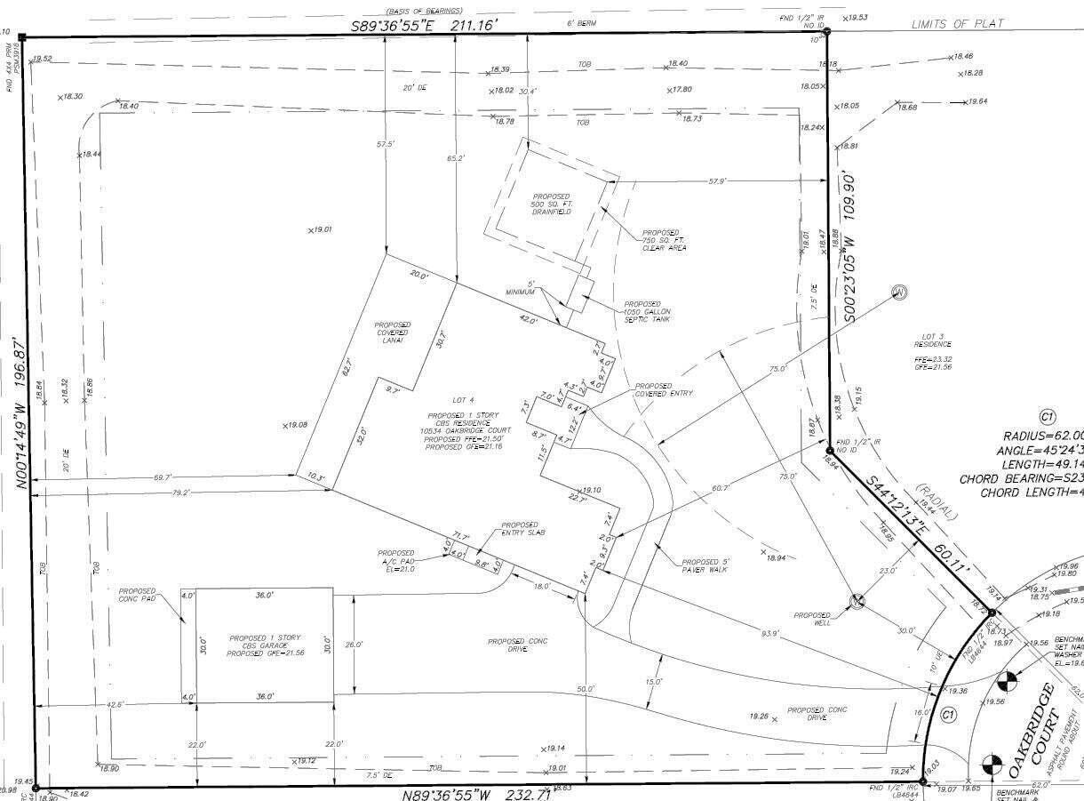 OAKBRIDGE SUBDIVISION - Land