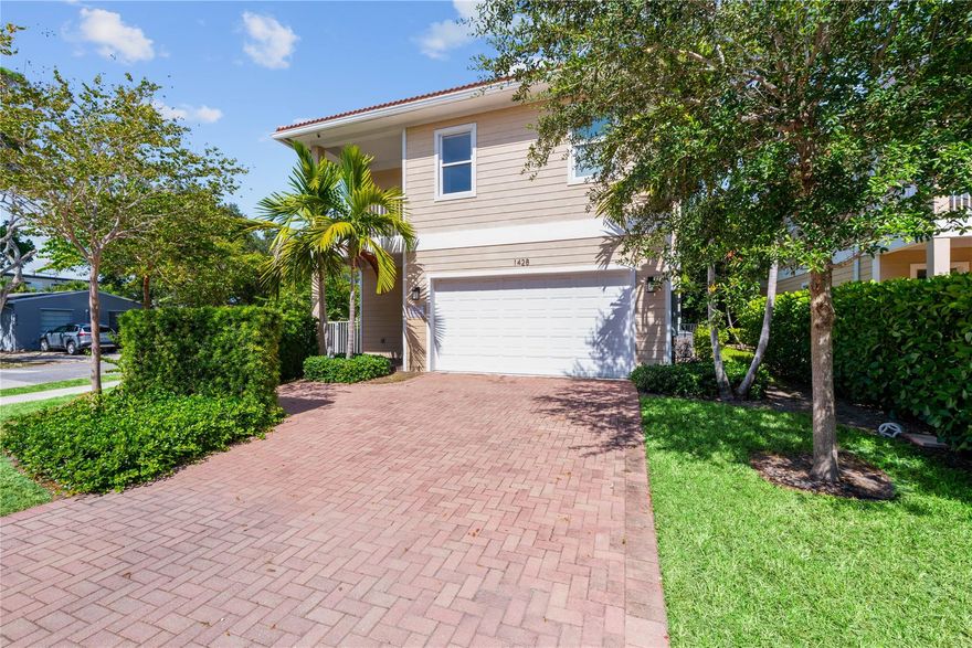 Spacious 4 bedroom, 3.5 bathroom two story townhome with a 2 car garage located in the heart of Fort Lauderdale. This new construction home features fresh paint throughout with tile and vinyl flooring throughout, an updated kitchen with quartz counters and stainless steel appliances, fenced in and private green space, impact windows and doors. Large bedrooms with plenty of closet space. Situated close to downtown's vibrant entertainment, music venues, and restaurants, Las Olas Blvd. Close to the Fort Lauderdale Airport and the white sandy beach.