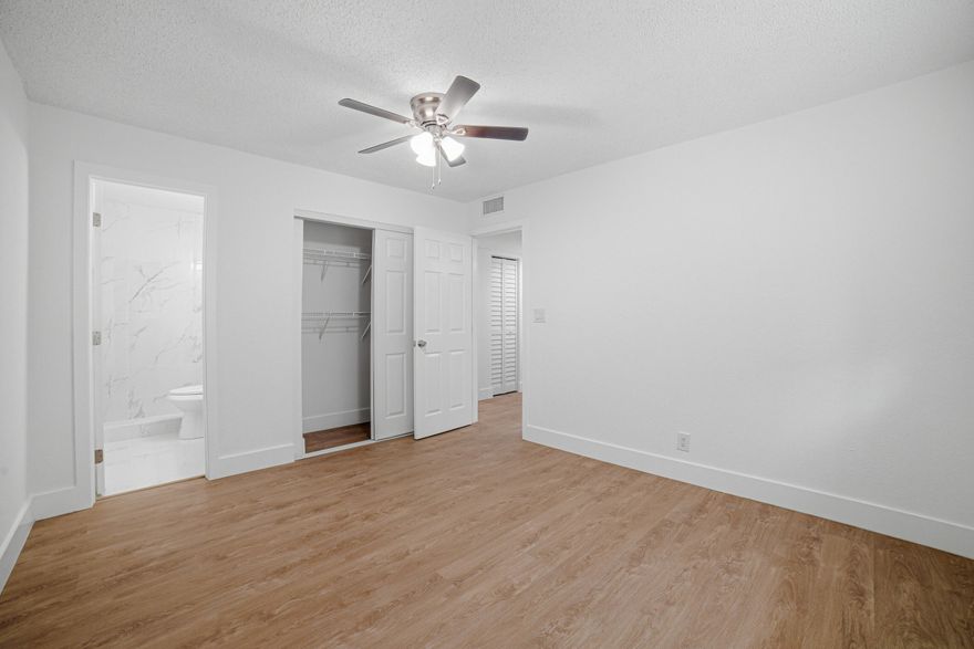 BEAUTIFULLY NEWLY RENOVATED 3 BEDROOM, 2 BATHROOM RESIDENCE LOCATED IN THE DESIRABLE LAKESIDE CONDOMINIUM. THIS MOVE-IN-READY UNIT SHOWCASES HIGH-END FINISHES THROUGHOUT, INCLUDING NEW HIGH-END WATERPROOF VINYL FLOORING, MODERN BASEBOARDS, FULLY UPGRADED BATHROOMS, UPDATED KITCHEN, NEW INTERIOR DOORS, AND STAINLESS STEEL APPLIANCES. THE OPEN CONCEPT LAYOUT IS FILLED WITH NATURAL LIGHT, CREATING A BRIGHT AND INVITING ATMOSPHERE. ENJOY STUNNING SUNSET VIEWS FROM THE LIVING AREA AND STEP OUT ONTO THE COMMUNITY'S ONLY EXTENDED PRIVATE PATIO, PERFECT FOR RELAXING OR ENTERTAINING GUESTS. THE ASSOCIATION'S MASTER INSURANCE COVERS THE ROOF, AND MONTHLY FEES INCLUDE LAWN CARE, WATER, SEWER, AND POOL MAINTENANCE FOR ADDED CONVENIENCE. METICULOUSLY MAINTAINED WITH TRUE PRIDE OF OWNERSHIP! **3,000 SELLING AGENT BONUS WITH FULL PRICE OFFER** PLEASE EMAIL ALL OFFERS TO ROBBIE@CITYREALTYPARTNERS.COM