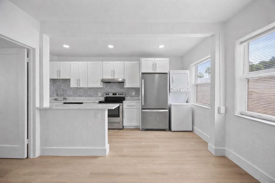 One of a kind!! Everything you need is within walking distance; you will find it in this stunning 1 Bedroom/1 Bathroom apartment in the tremendous Harbordale area. The apartment has a PRIVATE BACKYARD and stainless steel appliances. A dishwasher, a washer, a dryer, and a central AC. Custom kitchen with GRANITE COUNTERTOPS and much more! WATER/TRASH INCLUDED IN RENT! Across the street from Broward Health Hospital. A few minutes away from LAS OLAS BEACH, DOWNTOWN FORT LAUDERDALE, FLL AIRPORT, restaurants, and supermarkets. A WALKTHROUGH VIDEO IS AVAILABLE UPON REQUEST. RAPID APPROVAL. NO ASSOCIATION. *MOVE-IN MO NEY BASED ON QUALIFICATIONS* Minimum 1-year lease, NO SHORT TERMS OR CORPORATE LEASES. The first and second months' rent, and a one-month security deposit, are required.