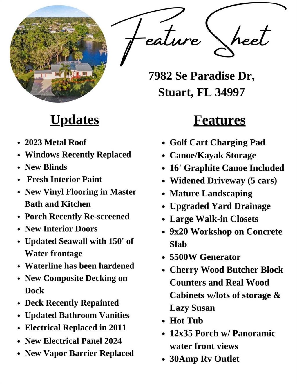 Photo of 7982 SE Paradise Drive, Stuart, FL 34997 (MLS # R10941580)