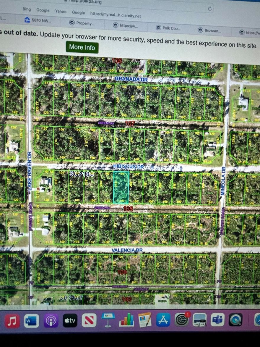 Discover your opportunity with this vacant land to build you dream Home.Situated just 40 minutes from Orlando's attractions, parks and shops.The community boasts a beautifully maintained golf course and Lake  Wo-Oh-Ya-Kapka, offers boating, fishing , and other sports.