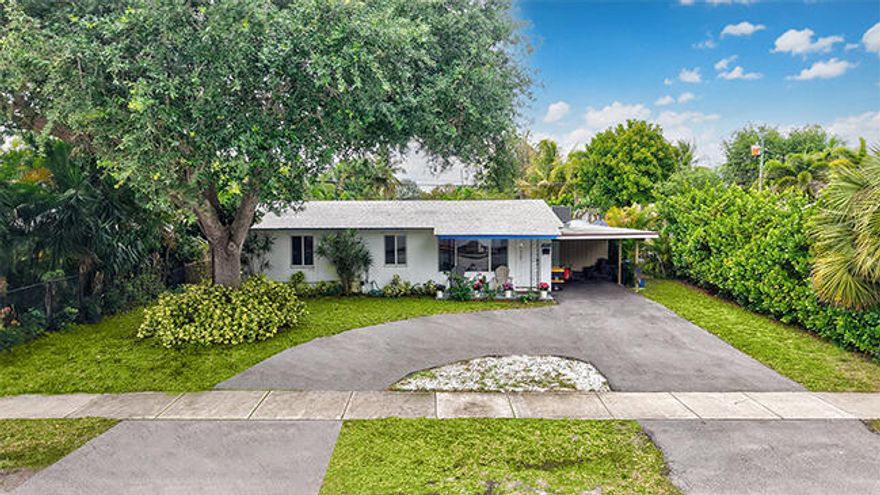 Beautifully updated and thoughtfully upgraded, this 3BR/2BA home offers exceptional peace of mind with a new roof (2021), A/C (2020), water heater, electrical, and hurricane impact protection. Inside features premium quality wood-plank tile flooring throughout, a gorgeously renovated kitchen with custom wood cabinetry, newer premium appliances, and quartz countertops, and recessed lighting. Enjoy a private, fully fenced backyard with an in-ground pool- perfect for relaxing or entertaining, and ready for your personal finishing touches to create the ultimate outdoor retreat. Ideally located near dining, nightlife, and parks, with the added benefit of no HOA, this home delivers comfort, style, and convenience at every turn.