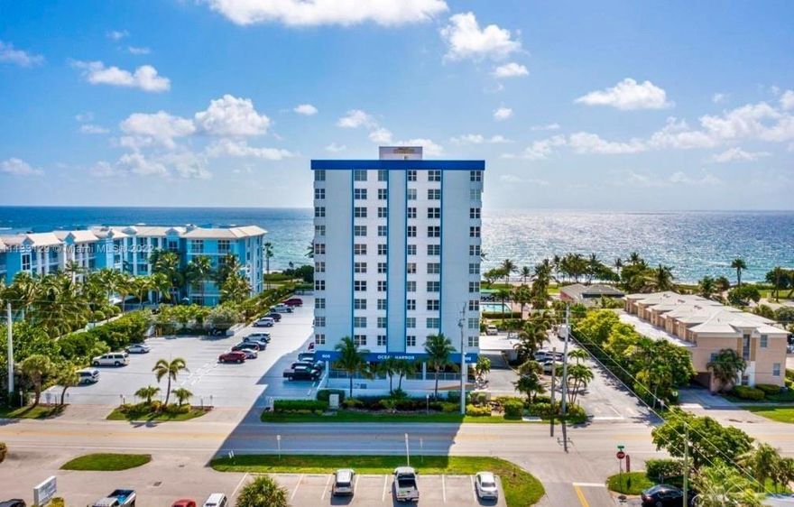 Beautiful 2/2 fully furnished apartment with amazing ocean view available for yearly rental. Kitchen is being renovated and almost done. more pictures coming soon. Washer and dryer in the unit. Title flooring, impact windows and sliding doors. Spacious rooms. Walking closet in master room. Both rooms have sliding doors to the open balcony. Ocean Harbor offers heated pool, gym, social room, game room, library, sunset lounge room and an EXCLUSIVE PRIVATE BEACH with a huge Tiki hut with bbq and picnic tables. OH is located at walking distance from newly renovated Deerfield Beach Pier and great restaurants.