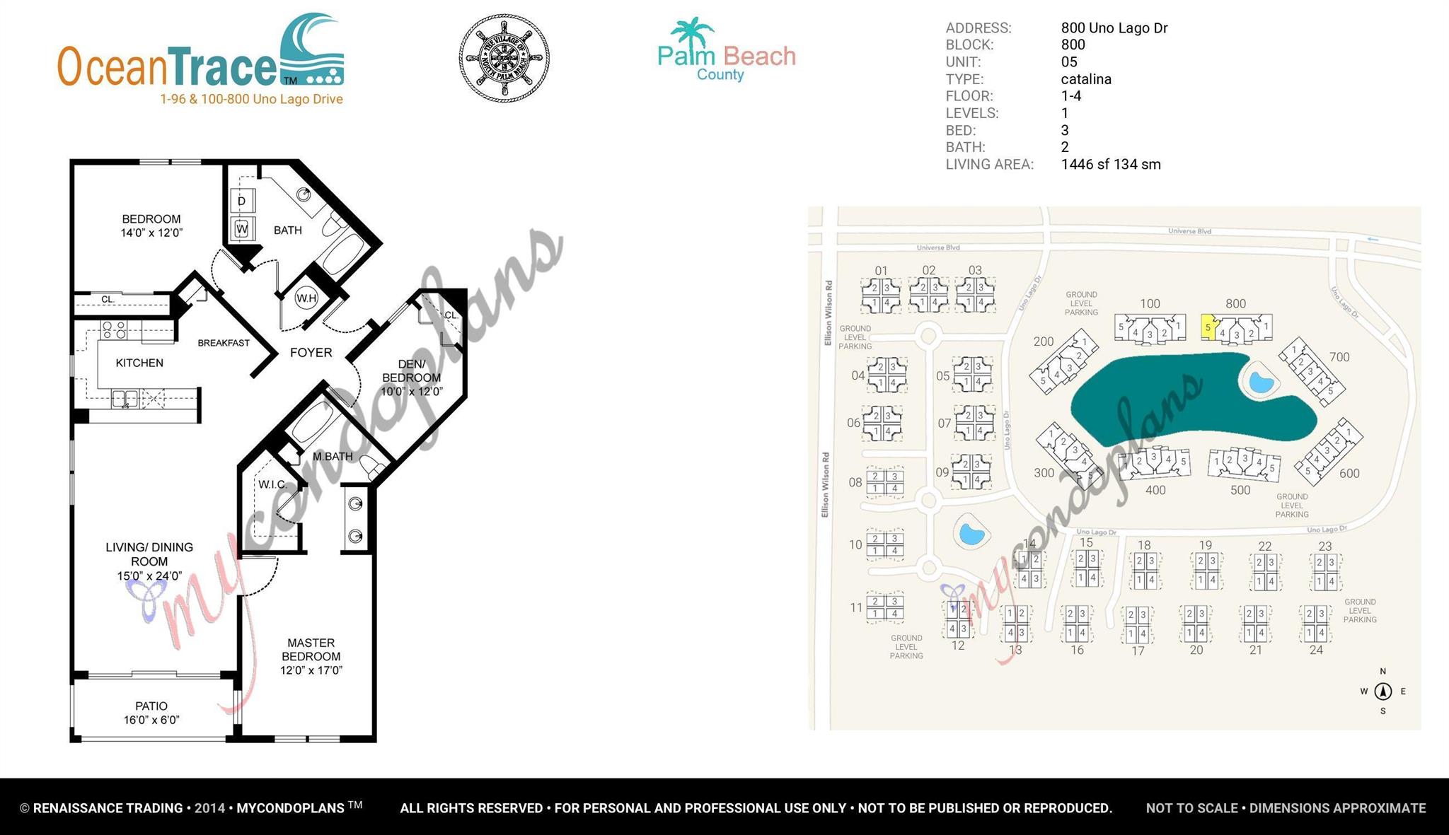 OCEAN TRACE CONDO - Residential Lease