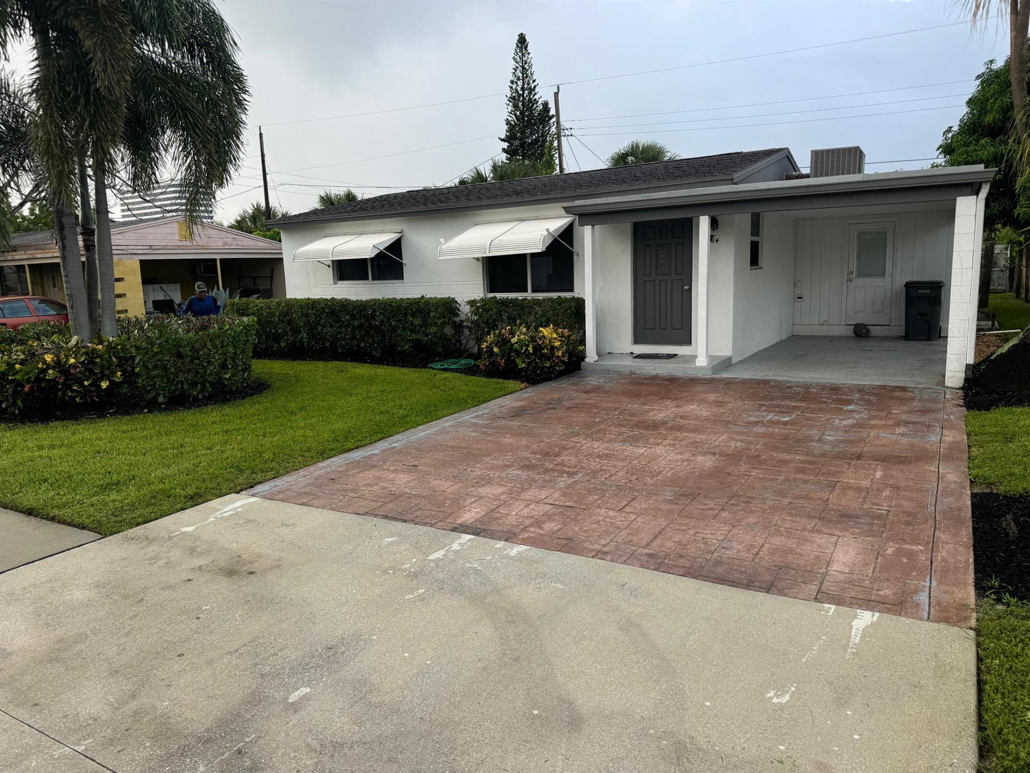 Available immediately. Freshly painted. All tile throughout. Updated kitchen. Large screened patio. Central AC. Some impact windows. Owner maintains yard. Home in very good condition. Large back yard.