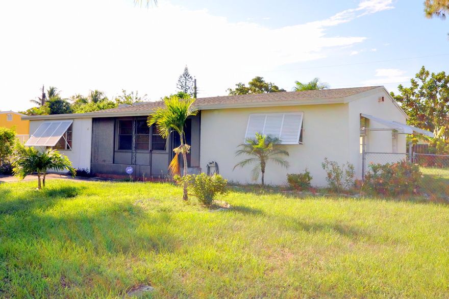 Completely and flawlessly updated CBS home in desirable Palm Springs with NO HOA! This great home offers 3 bedrooms, 2 bathrooms and a spacious backyard with lots of room to roam! This home has spacious living areas with beautiful tile throughout! The kitchen offers wood cabinetry and granite counter tops! Both bathrooms have also been beautifully updated! Conveniently located just minutes away from Palm Springs Park, Publix, I-95, the turnpike, downtown West Palm Beach, area beaches and Palm Beach International Airport this home is a must see!