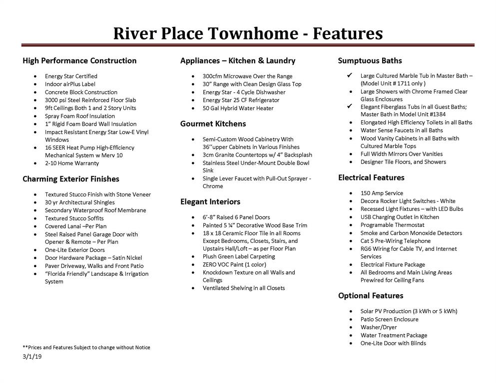 RIVER PLACE ON THE ST LUCIE NO. 8 - Residential