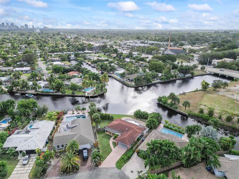 A home in Wilton Manors