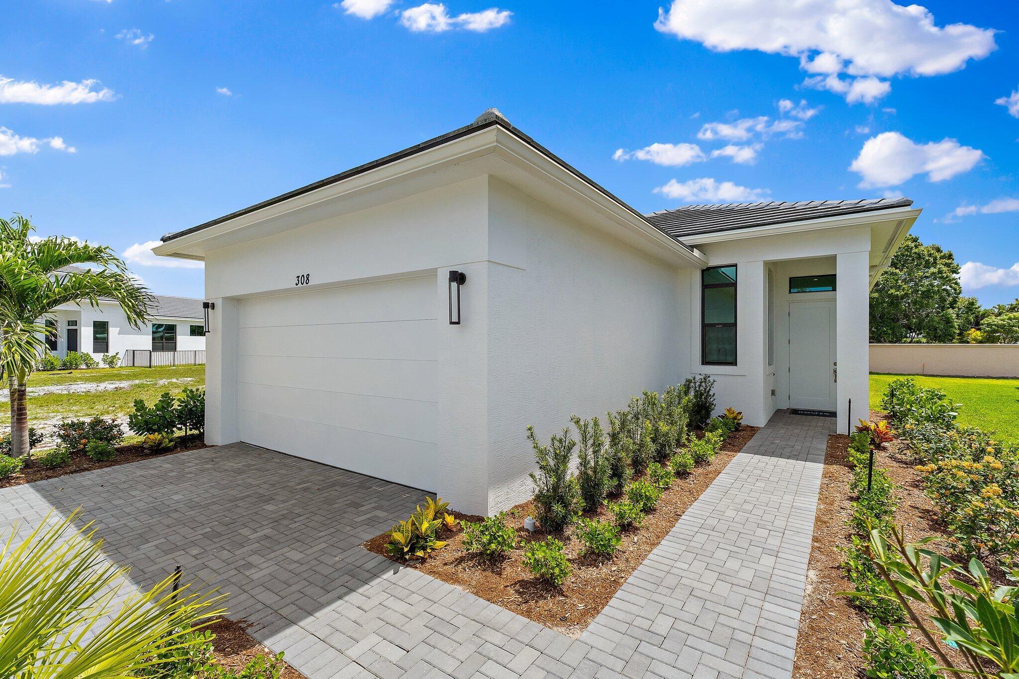 **NEW CONSTRUCTION*** MOVE IN READY Welcome to The Allison at Rivella, a meticulously designed one-story home offering 3 bedrooms, 2 baths, a study with double doors in lieu of a flex room, and a spacious 2-car garage. This stunning home features soaring 11'4'' ceilings with elegant tray designs, creating a grand and spacious feel. The kitchen is thoughtfully designed with quartz countertops, 24'' deep cabinet above the fridge, a double trash pullout, under cabinet lighting, and a stainless-steel single bowl undermount sink. Prewiring for two pendants over the island adds a stylish touch, while the cabinet-style pantry replaces the standard drywall version for enhanced storage.