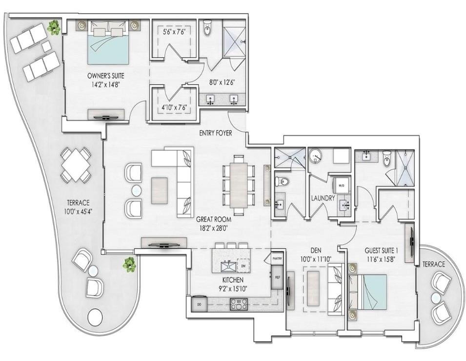 100 Las Olas - Residential